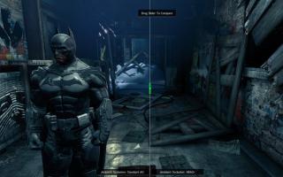 Batman Arkham Origins: тестирование производительности Примененные графические технологии