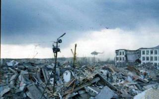 На Сахалине землетрясение: масштабы разрушения Россия - территория землетрясений